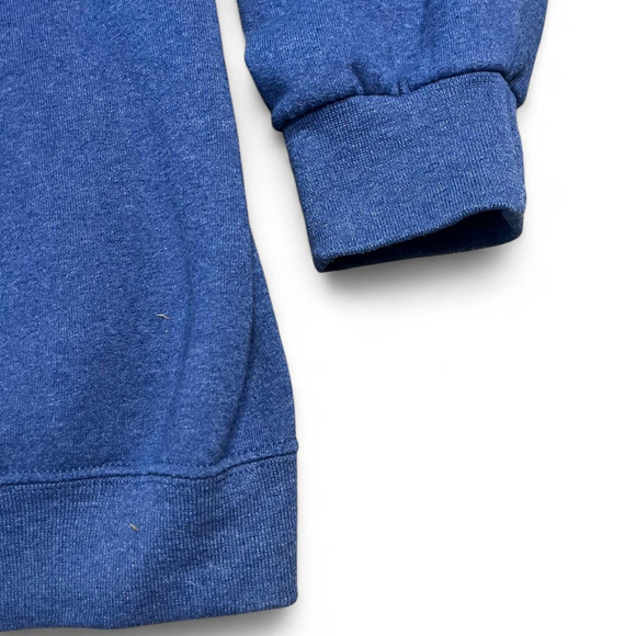 Jerzees Cat Cozy Graphic Sweater Oversized Blue Jersey Crewneck Extra Large - Picture 7 of 7